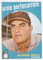 1959 Topps Baseball Cards      098      Arnie Portocarrero